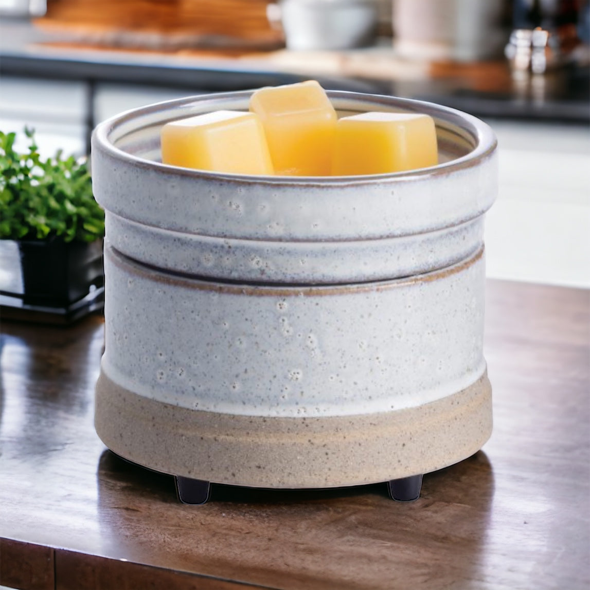 Rustic White 2-in-1 Classic Fragrance Warmer
