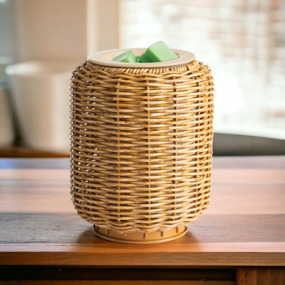 Wicker Lantern Illumination Fragrance Warmer