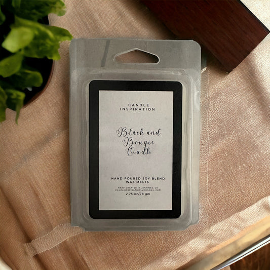 Black and Bougie Oudh Scented Soy Blend Wax Melts 2.75 oz