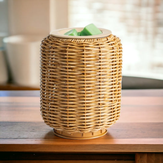 Wicker Lantern Illumination Fragrance Warmer